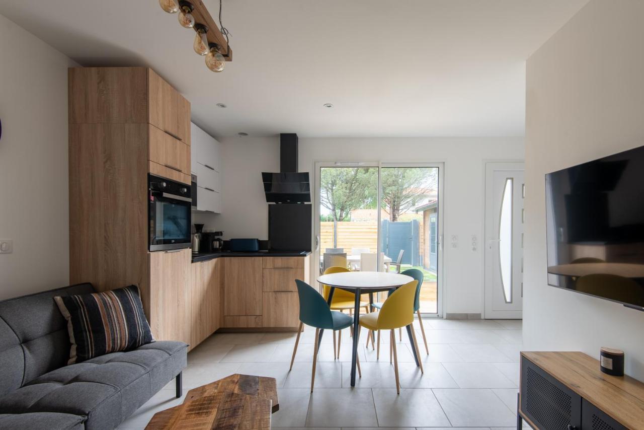 Maison Avec Jacuzzi Biscarrosse Buitenkant foto